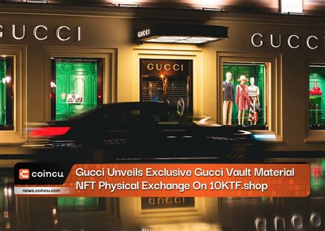 gucci nft shoes|Gucci vault 2024.